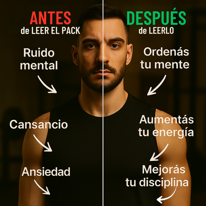 Parffaks Pack 3x1: Mentalidad + Fuerza + Disciplina